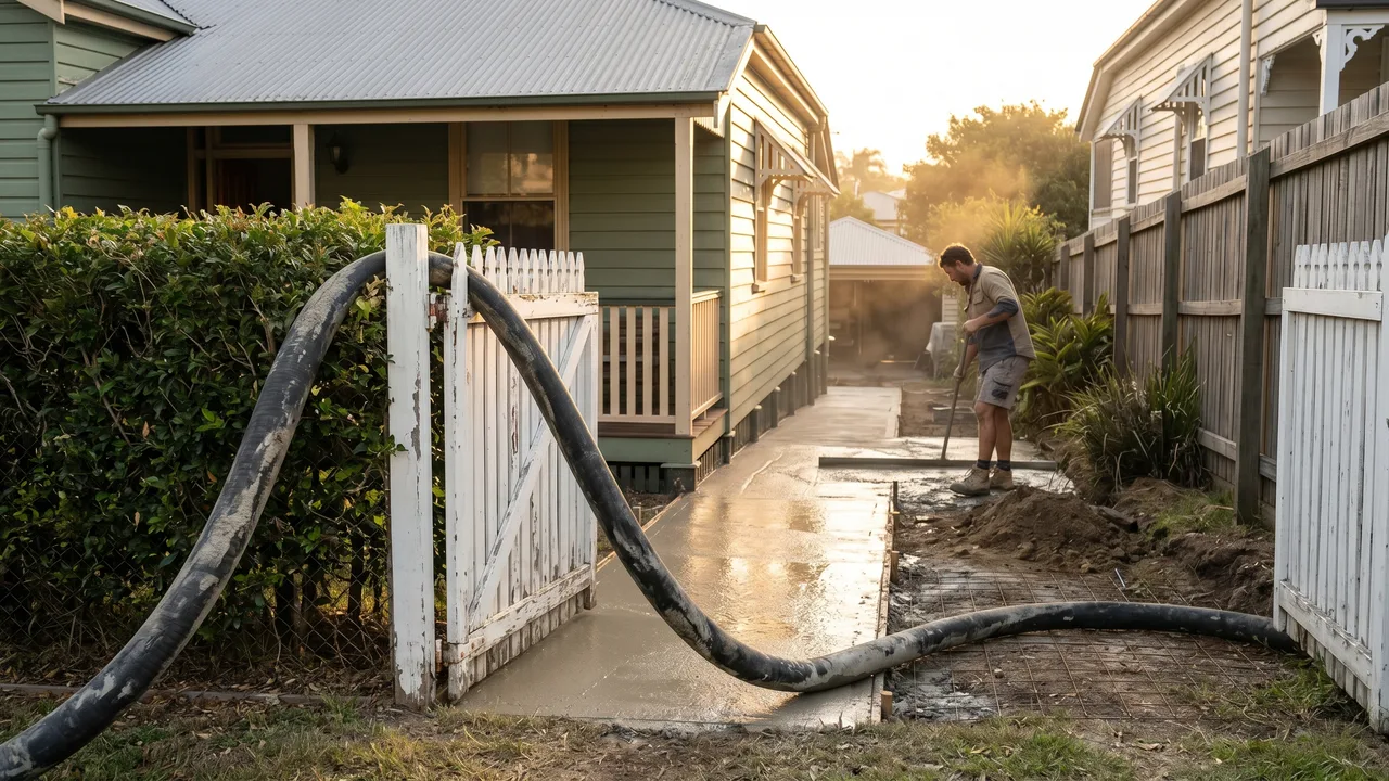 What actually drives the cost of concreting jobs in Brisbane's Inner East? in Bulimba