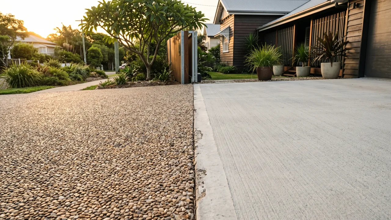 Exposed aggregate or plain concrete: which suits Bulimba homes better? in Bulimba