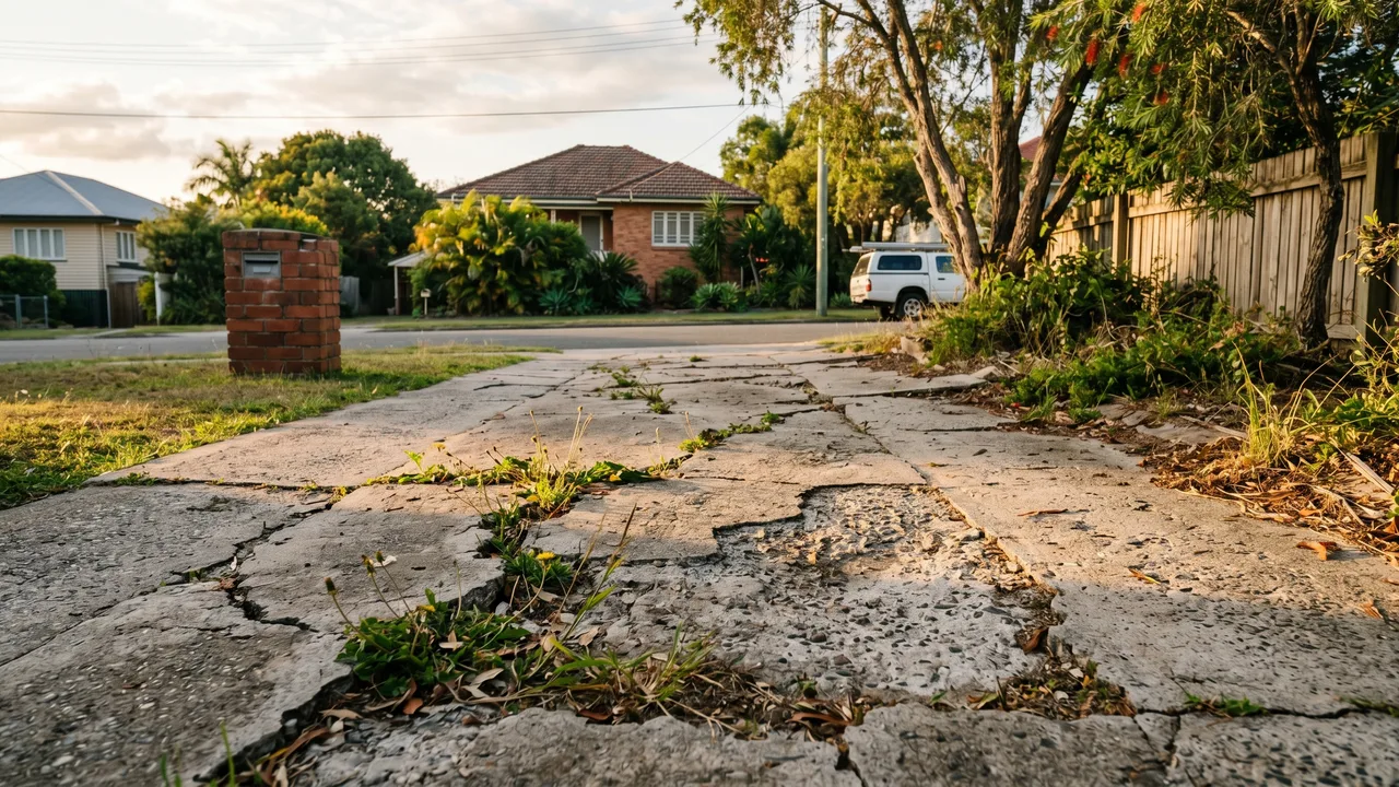 How do you know when a concrete driveway actually needs replacing? in Bulimba
