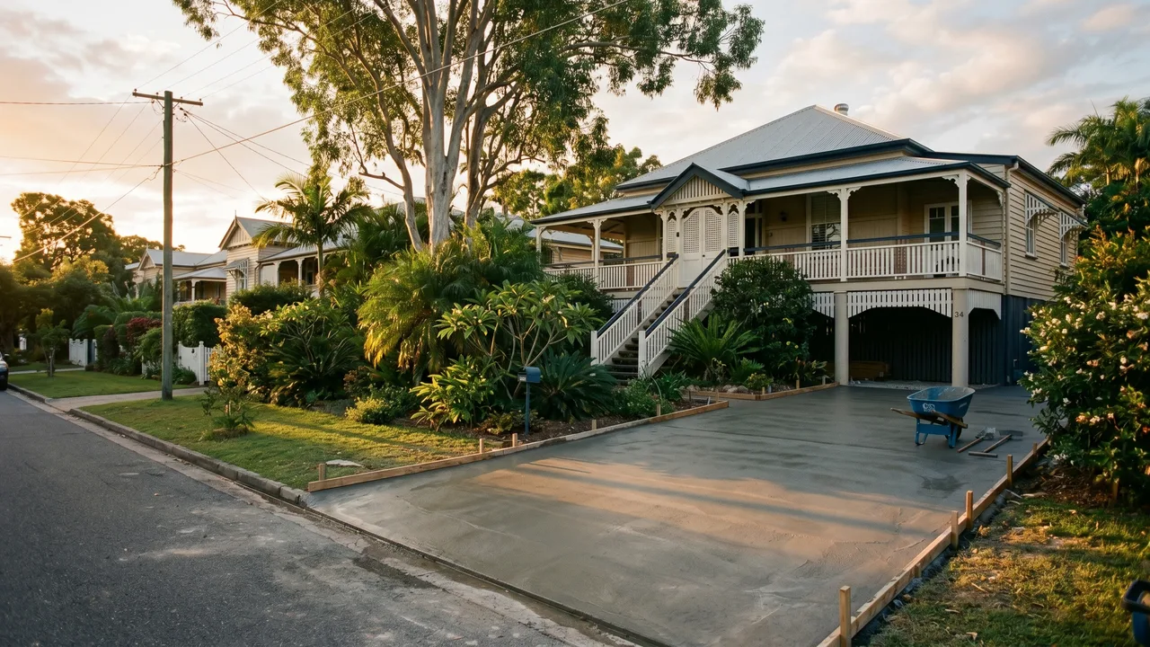 Concrete Driveways Bulimba in Bulimba