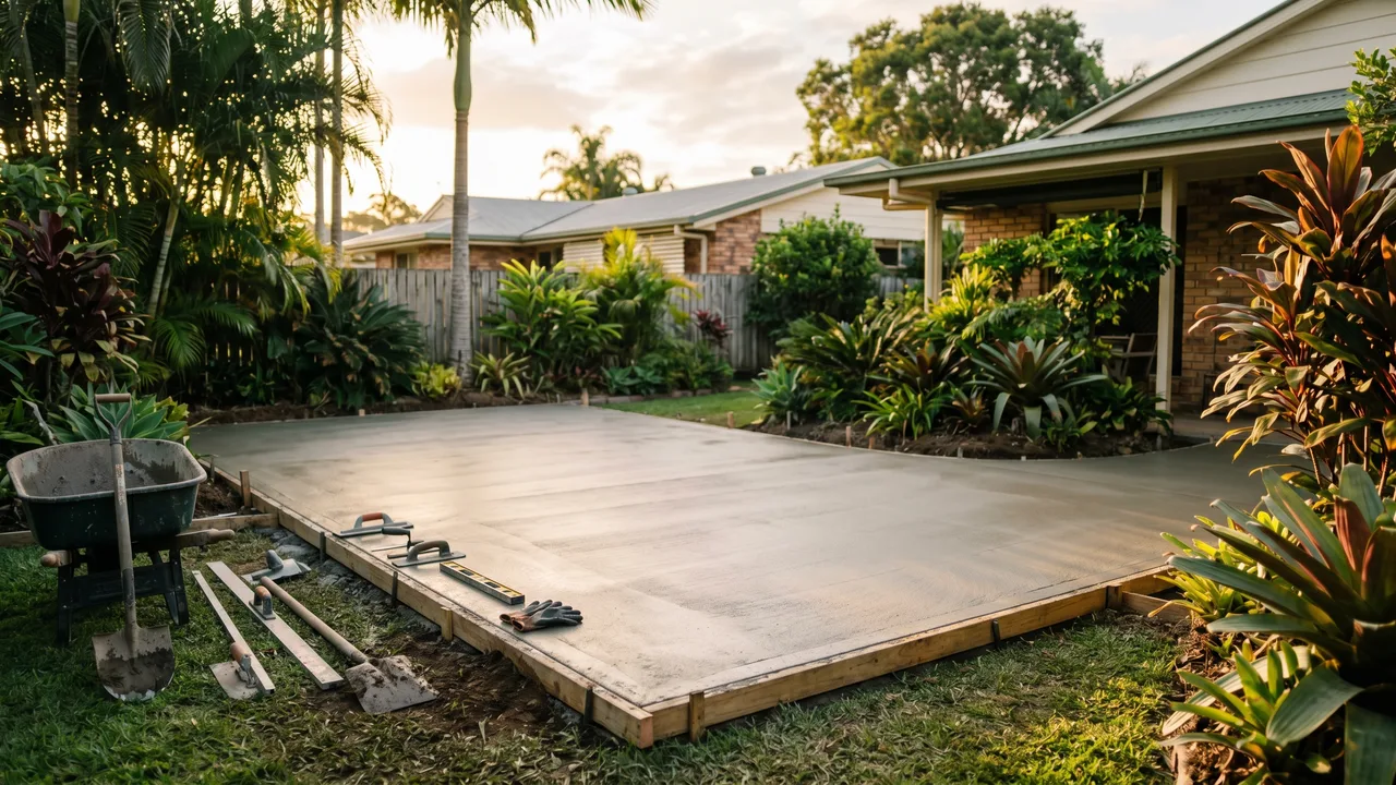 Shed Slabs and Footings in Bulimba